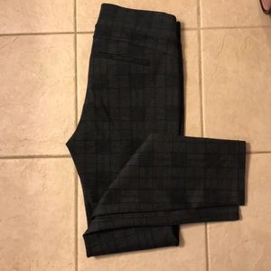 Liverpool Grey and Blue Ponte Dress Pants